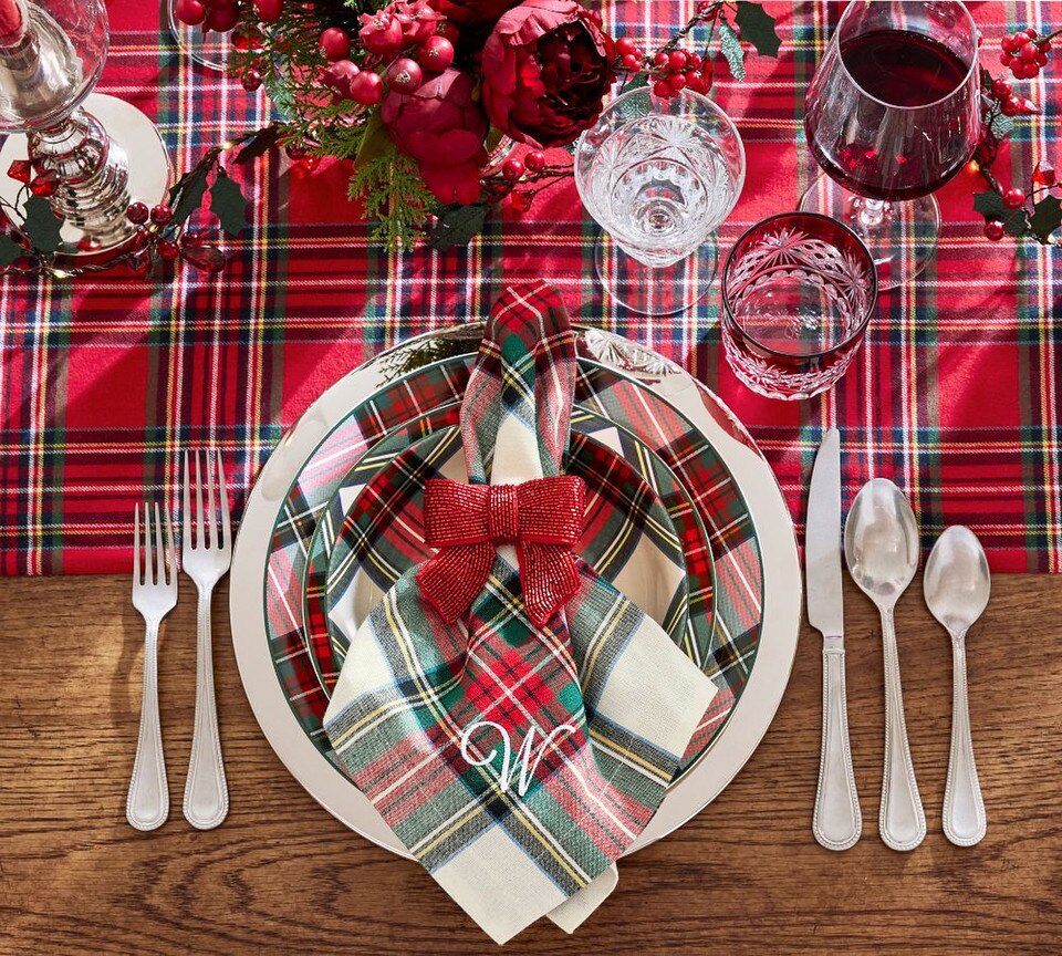 Stewart Plaid Napkins